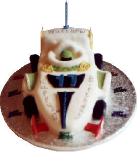  Race Car Cake 